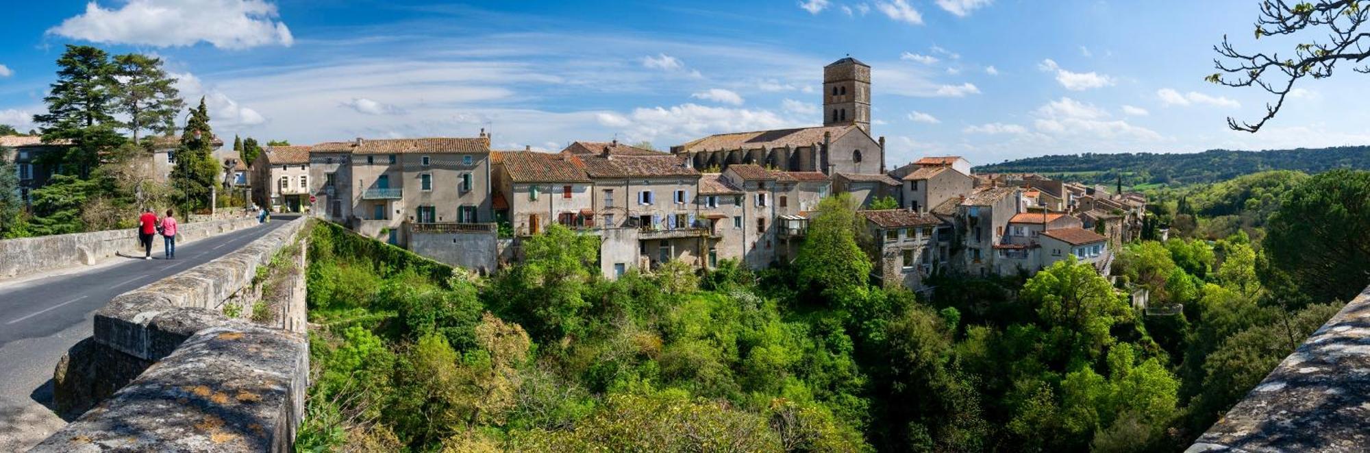 Entre Deux Rivieres Villa Montolieu Bagian luar foto